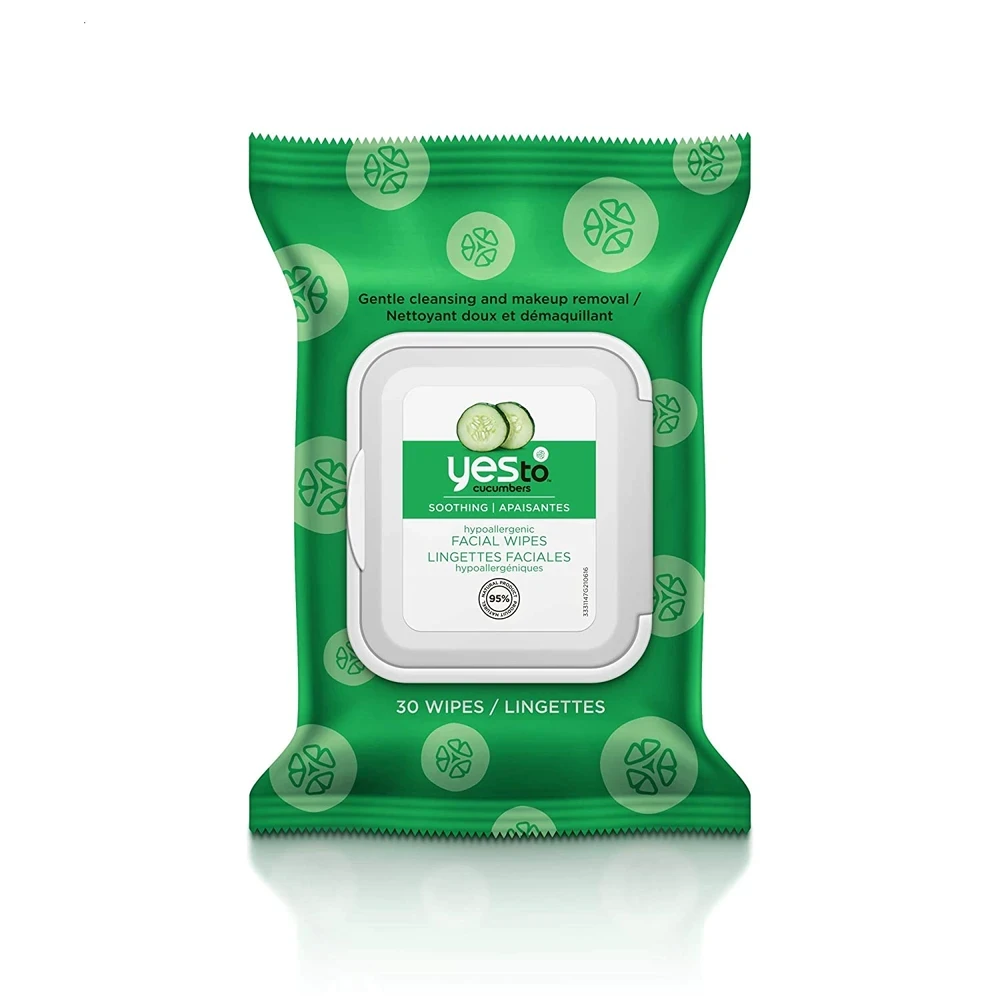 Yes to Cucumbers Facial Wipes 2pk
