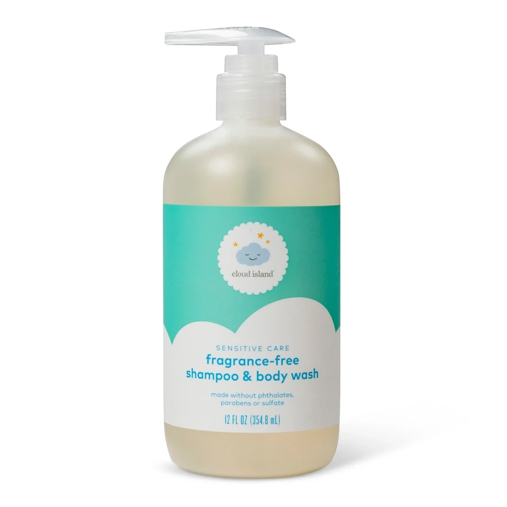 Baby Wash & Shampoo  Cloud Island™ Fragrance Free  12 fl oz