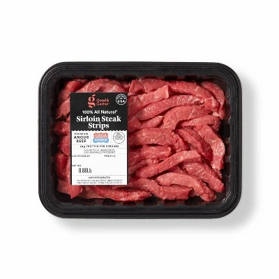 USDA Choice Angus Beef Steak Strips 14oz Good & Gather™