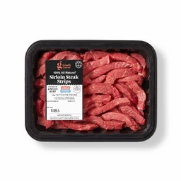 Good & Gather USDA Choice Angus Beef Steak Strips 14oz Good & Gather™