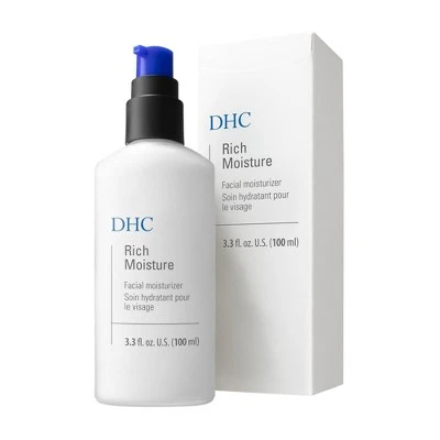DHC Rich Moisture Facial Moisturizer  3.3 fl oz