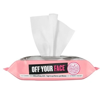 Soap & Glory Off Your Face Cleansing Cloths  25ct