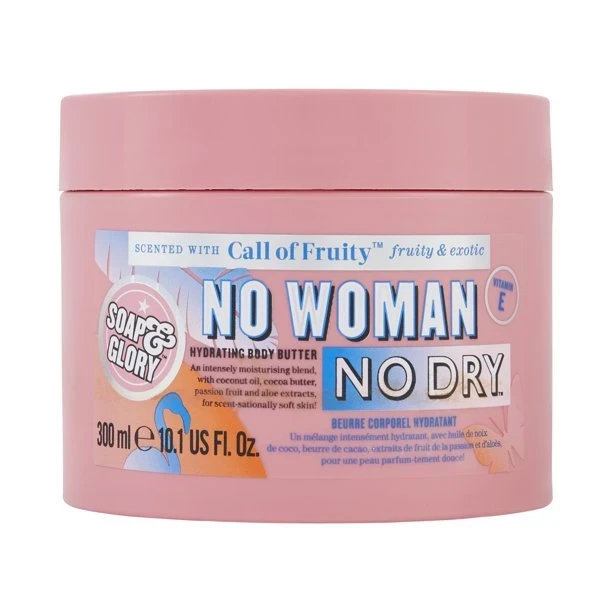 Soap & Glory Call of Fruity No Woman No Dry Body Butter  10.1oz