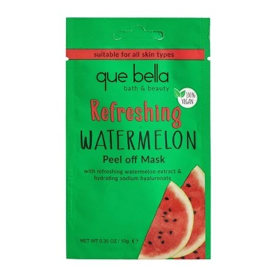 Que Bella Reviving Watermelon Peel Off Face Mask 0.35oz