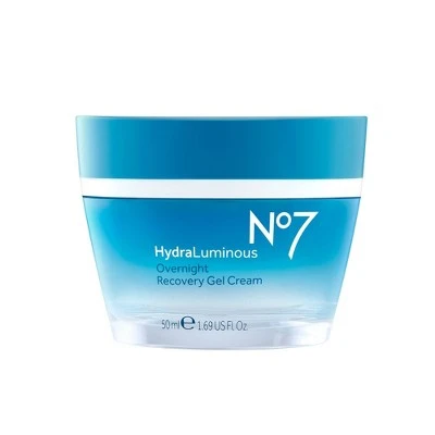 No7 HydraLuminous Overnight Recovery Gel Cream  1.69 fl oz