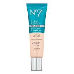 No7 No7 Protect & Perfect Advanced All in One Foundation Tan Shades  1 fl oz