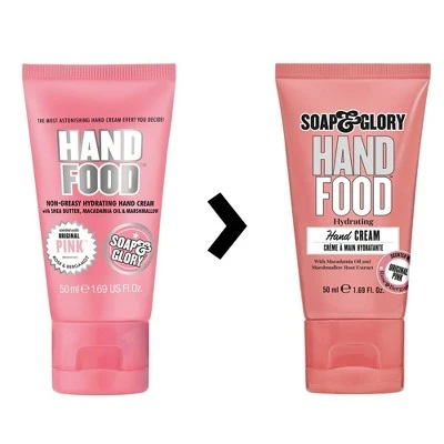 Soap & Glory Hand Food Hand Cream Travel Size  1.69oz
