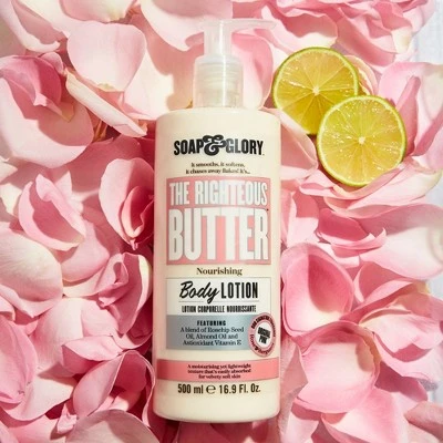 Soap & Glory The Righteous Butter Body Lotion  16.2oz