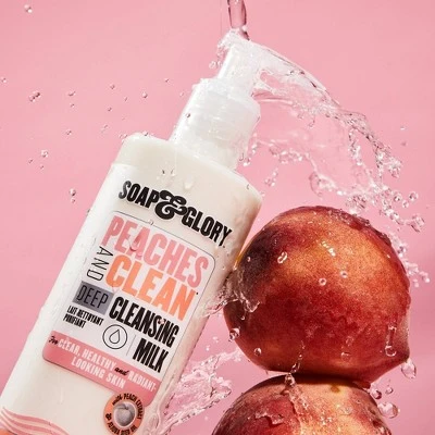 Soap & Glory Peaches & Clean Deep Cleansing Milk  11.8 fl oz