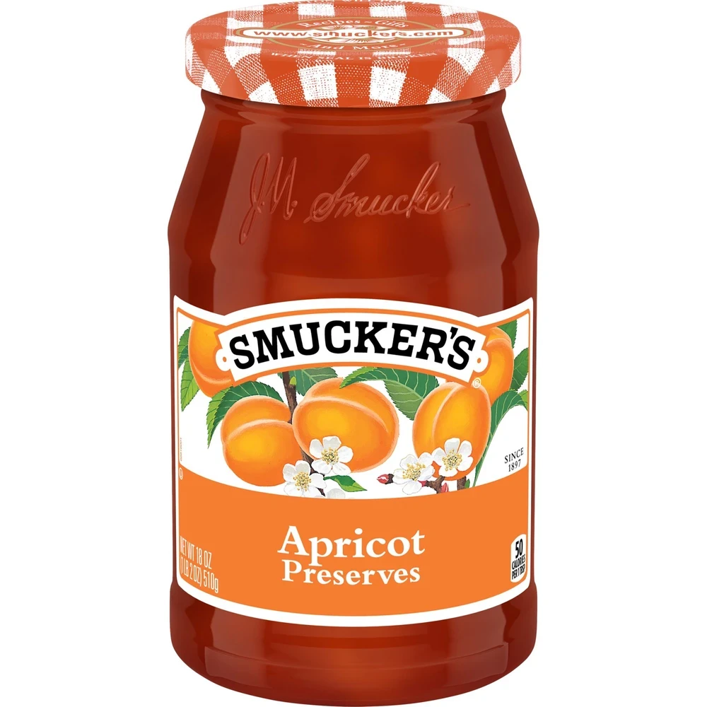 Smuckers Apricot Preserves, 18 Oz