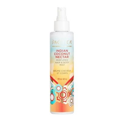 Indian Coconut Nectar by Pacifica Perfumed Hair & Body Mist Women's Body Spray  6 fl oz