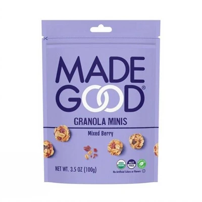 MadeGood Mixed Berry Granola Minis  3.5oz