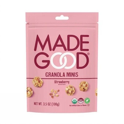 MadeGood Strawberry Granola Minis  3.5oz