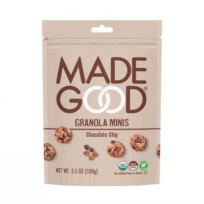 MadeGood Chocolate Chip Granola Minis 3.5oz