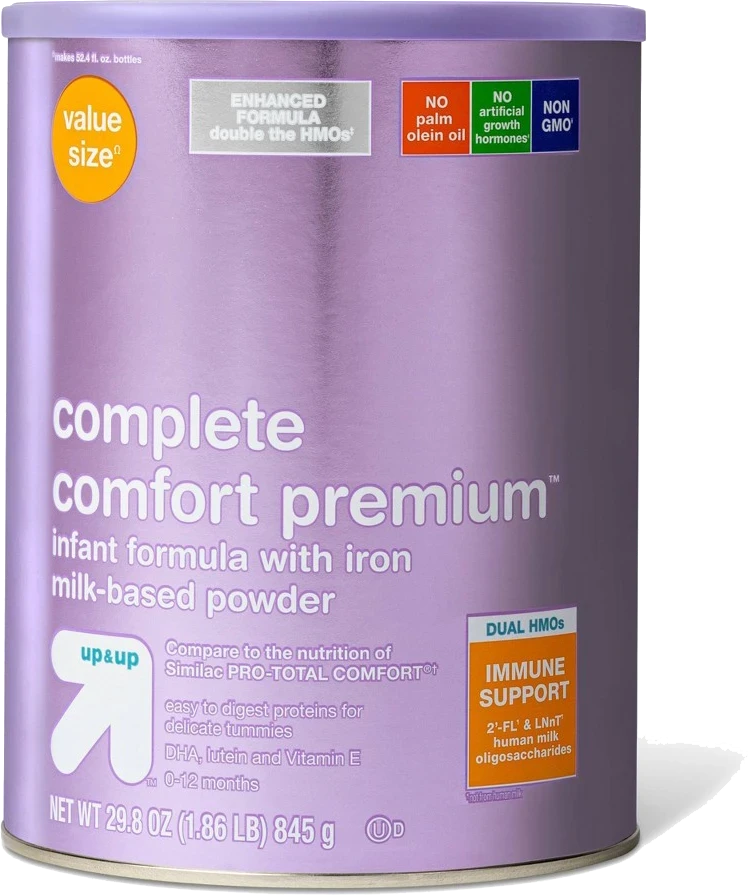 Complete Comfort Infant Formula Powder with Iron 29.8oz Up&Up™