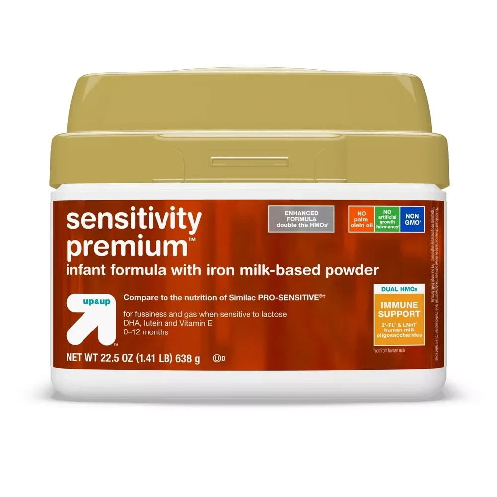 Sensitivity HMO Infant Formula with Iron Powder  22.5oz  Up&Up™