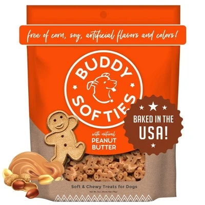 Buddy Biscuits Peanut Butter Soft & Chewy Treats 6oz