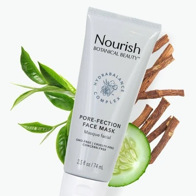 Nourish Organic Botanical Beauty Pore Fection Face Mask  2.5 fl oz