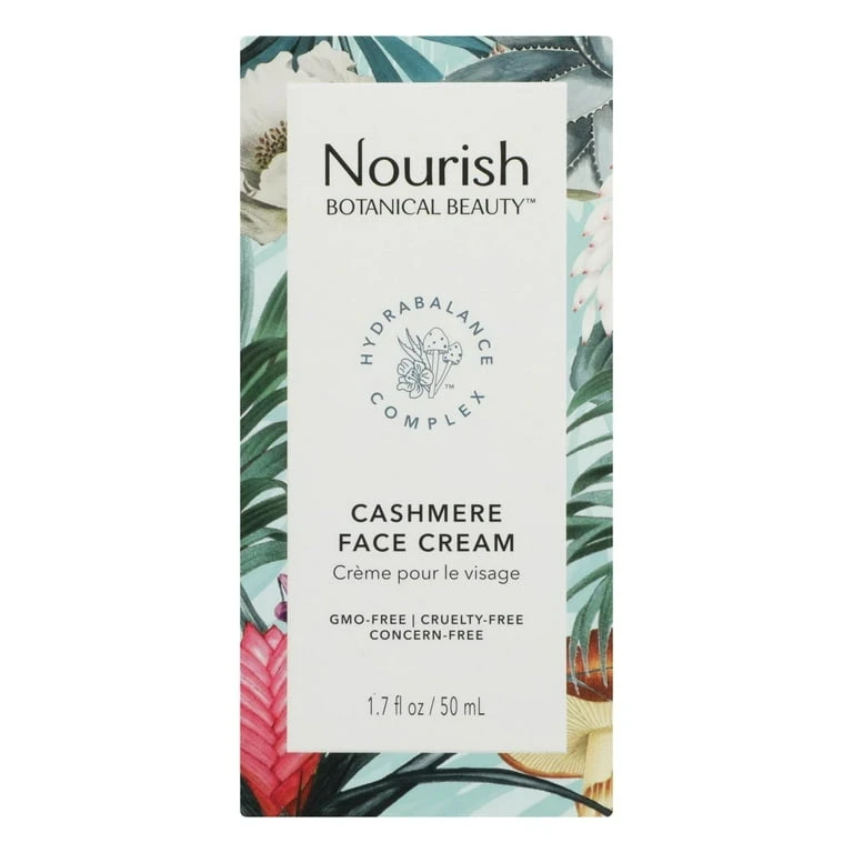Nourish Organic Botanical Beauty Cashmere Face Cream  1.7 fl oz
