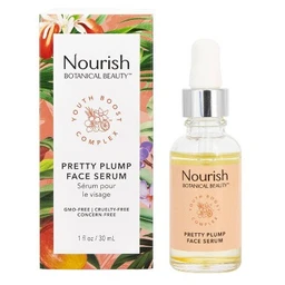 Nourish Organic Nourish Organic Botanical Beauty Pretty Plump Face Serum  1 fl oz