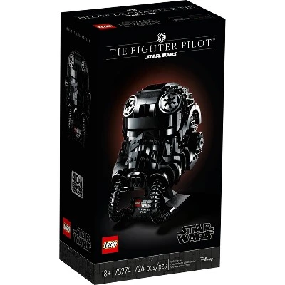 LEGO Star Wars TIE Fighter Pilot Helmet 75274 Building Kit; Cool Collectible for Adults 723pc