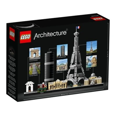 LEGO Architecture Paris City Model Skyline Collectible Building Kit 21044