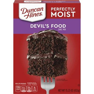 Duncan Hines Devils Food Cake Mix  16.5oz