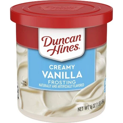 Duncan Hines Vanilla Frosting  16 oz