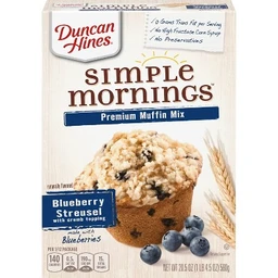 Duncan Hines Duncan Hines Blueberry Muffin Mix  21.5oz