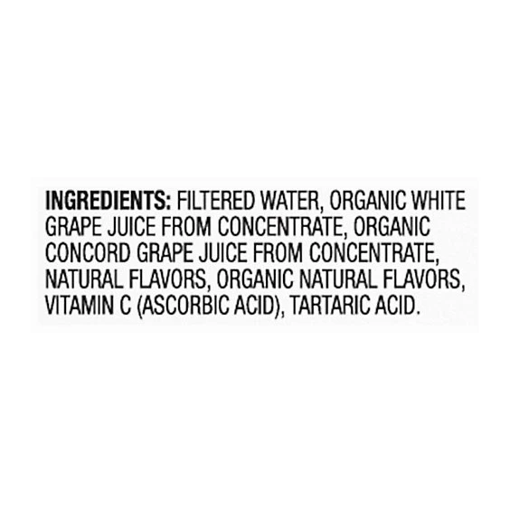 Honest Kids Goodness Grapeness Organic Juice Drinks 8pk/6.75 fl oz Pouches