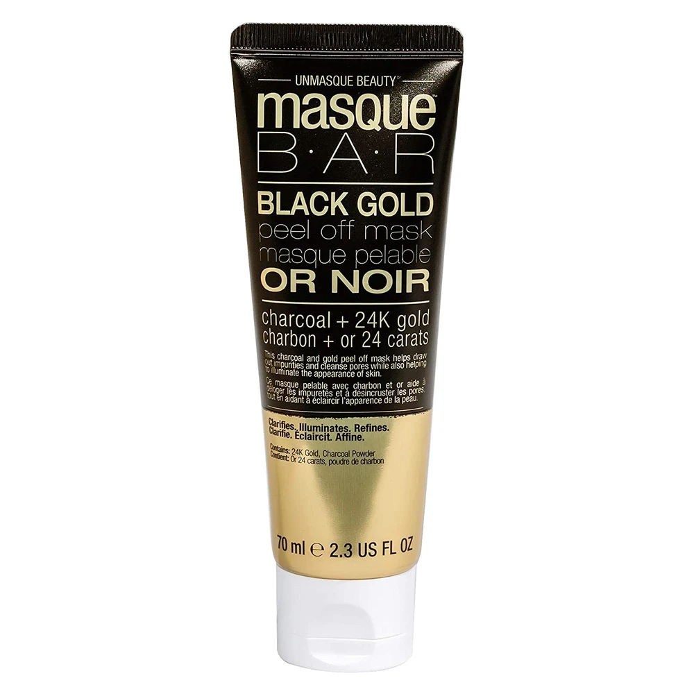 Masque Bar Peel Off Mask  Black Gold  0.3 fl oz