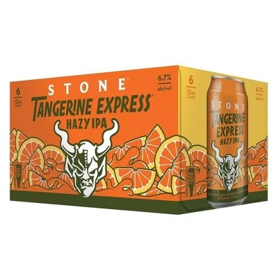 Stone Tangerine Express IPA Beer 6pk/12 fl oz Cans