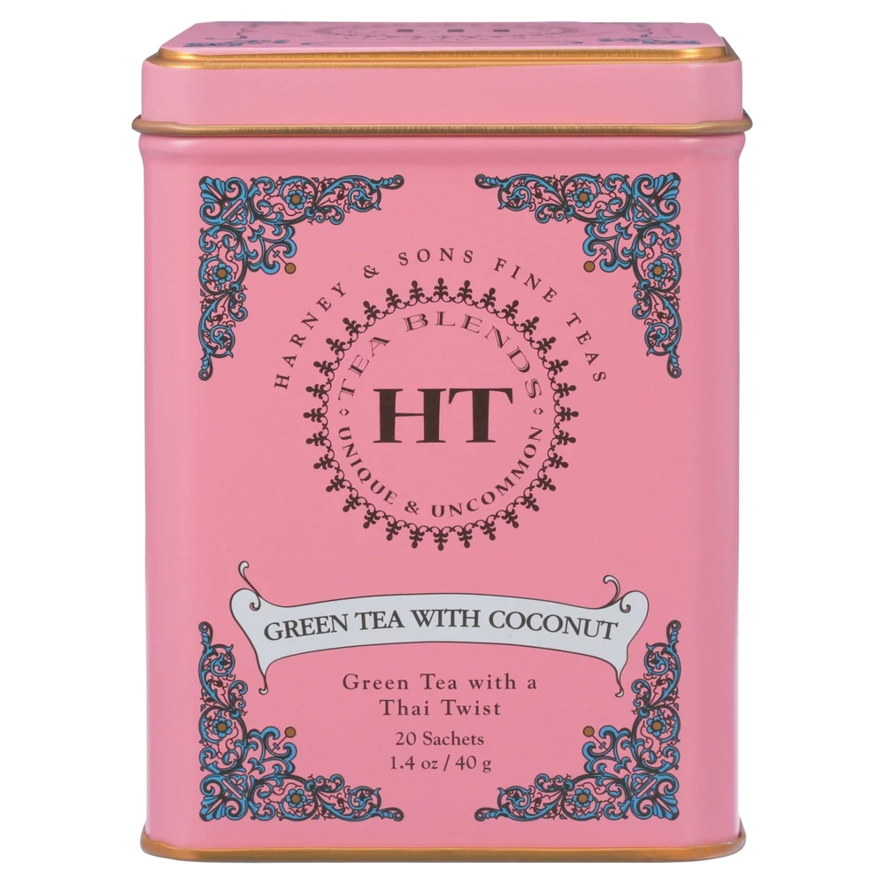 Harney & Sons Green Tea with Coconut  20ct