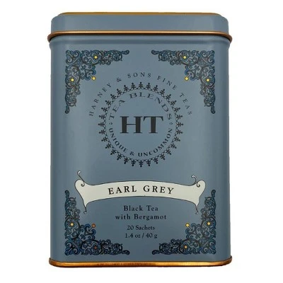 Harney & Sons Earl Grey Black Tea with Bergamot  20ct