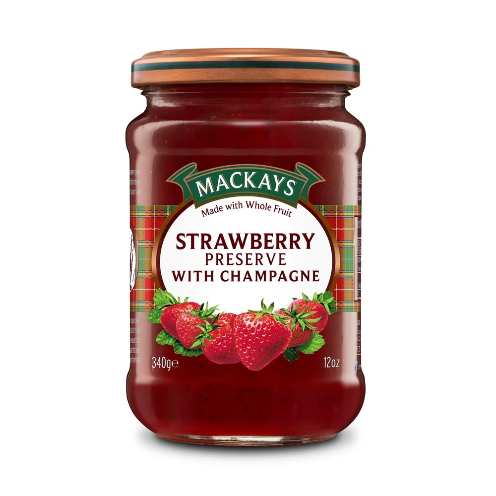 Mackays Strawberry Preserve 12oz