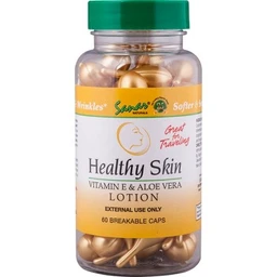 Sanar Naturals Sanar Naturals Healthy Skin Vitamin E & Aloe Vera Lotion Capsules 60ct