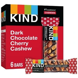 KIND Kind Dark Chocolate Cherry Cashew Bars, Dark Chocolate Cherry Cashew