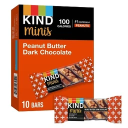 KIND KIND Minis Peanut Butter Dark Chocolate 10ct