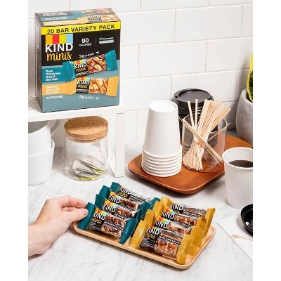 KIND Minis Dark Chocolate & Caramel Almond  20ct