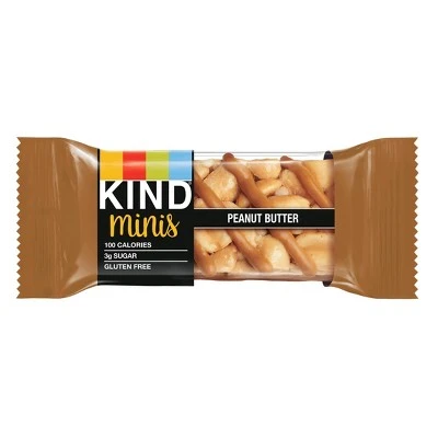 KIND Minis Peanut Butter Dark Chocolate + Peanut Butter 20ct