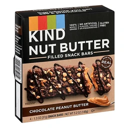 KIND KIND Nut Butter Chocolate Peanut Butter Snack Bars 4ct