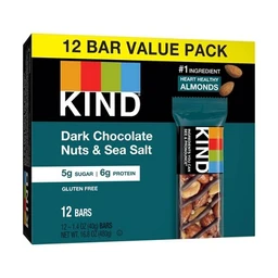 KIND Kind Dark Chocolate Nuts & Sea Salt Nutrition Bars 12ct / 1.4oz