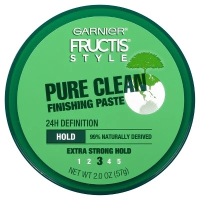 Garnier Fructis Style Pure Clean Extra Strong Hold Finishing Paste  2oz
