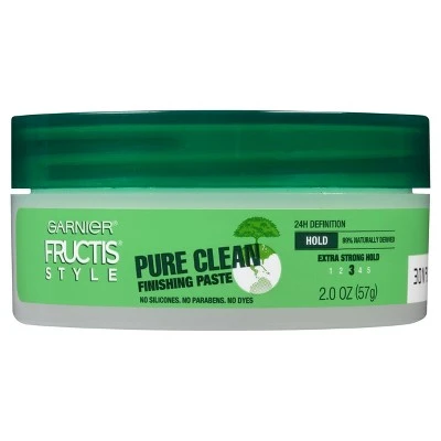 Garnier Fructis Style Pure Clean Extra Strong Hold Finishing Paste  2oz