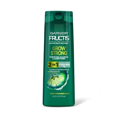 Garnier Fructis Grow Strong Cooling 2 In 1 Shampoo & Conditioner  12.5 fl oz