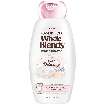 Garnier Whole Blends Gentle Hair Shampoo  12.5 fl oz