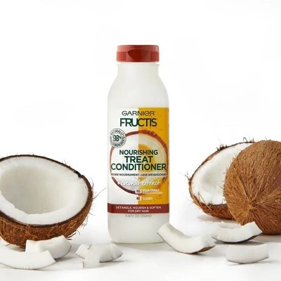 Garnier Fructis Coconut Teat Conditioner for Dry Hair  11.8 fl oz