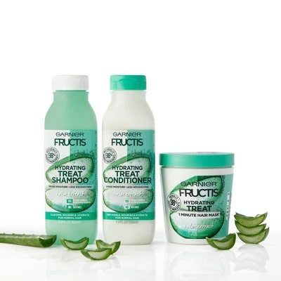 Garnier Fructis Aloe Extract Hydrating Treat Conditioner for Normal Hair  11.8 fl oz
