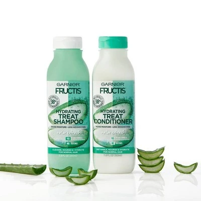 Garnier Fructis Treats Aloe Shampoo for Normal Hair  11.8 fl oz