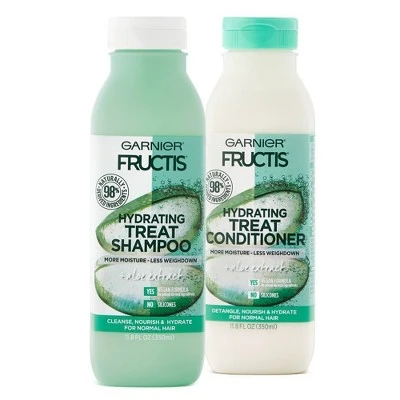 Garnier Fructis Treats Aloe Shampoo for Normal Hair  11.8 fl oz
